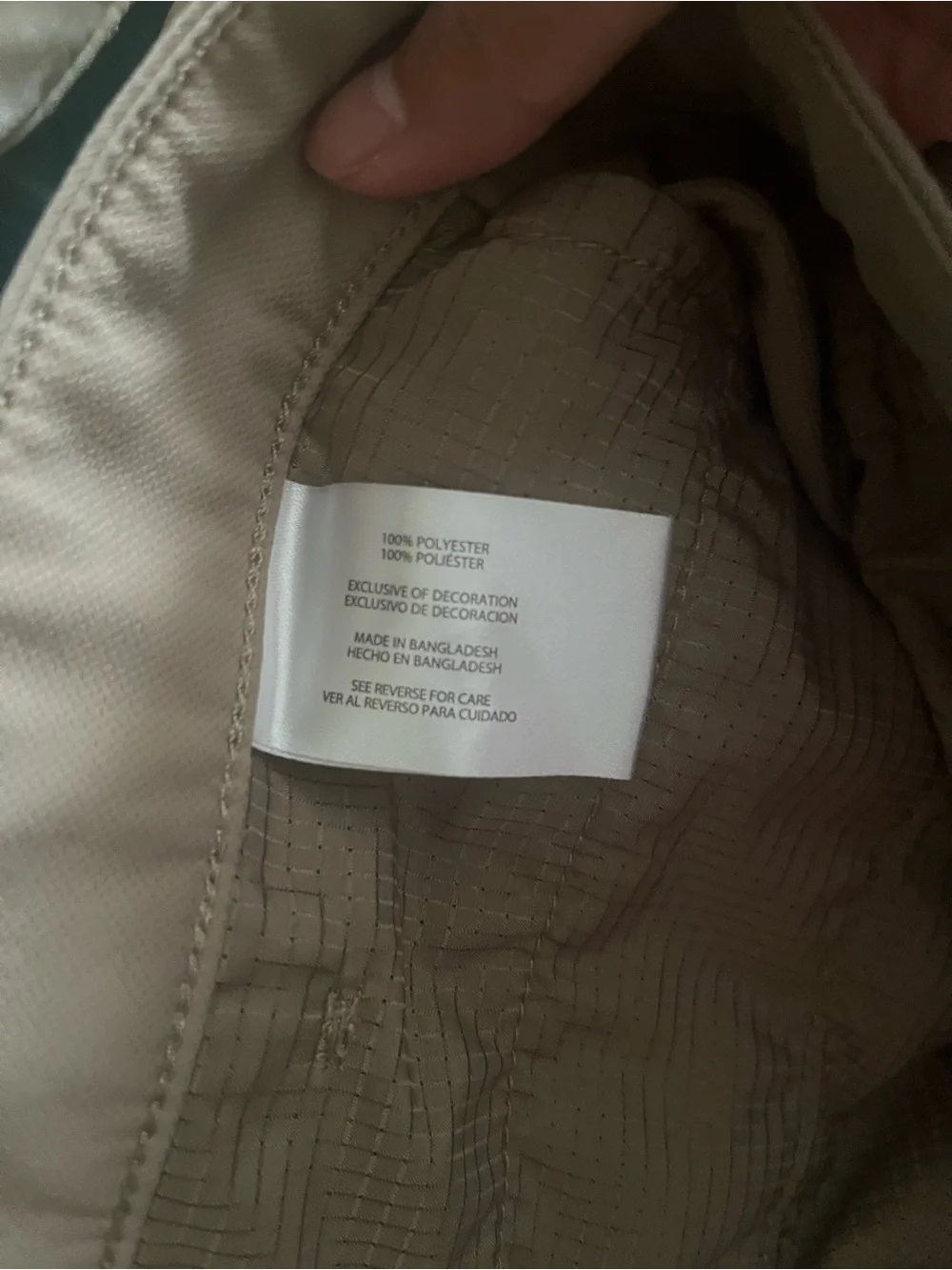 Banana Republic Mens 36 X 30 Tan Performance Hybrid Pants Slim Travel Golf